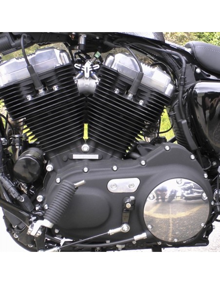 Hi Heat Engine Texture Paint Spray Black Matt For Harley Davidson - 400ml